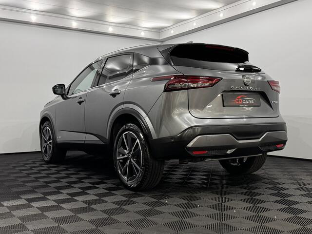 Nissan QASHQAI 1.5 e-Power Tekna Plus Pano, Half leder, 360 Camera, Navi, Elektrische achterklep, Rijstrook correctie, Virtual desk