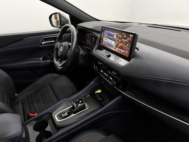Nissan QASHQAI 1.5 e-Power Tekna Plus Pano, Half leder, 360 Camera, Navi, Elektrische achterklep, Rijstrook correctie, Virtual desk