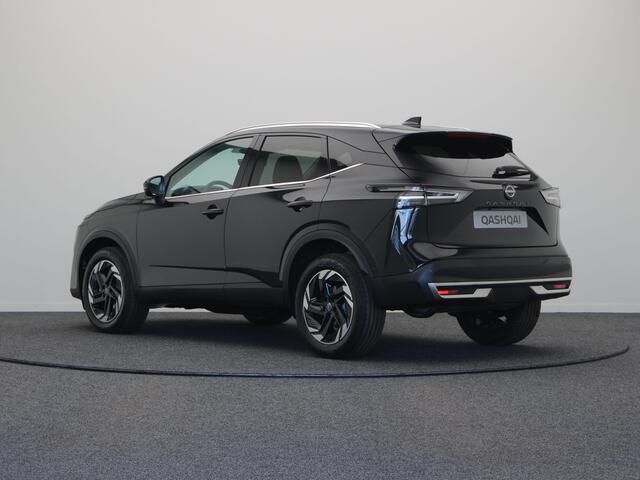 Nissan QASHQAI N-Connecta + Panoramisch glazen dak + Cold Pack Mild-Hybrid 158 Xtronic | 12.3" TFT digitale cockpit | Audiosysteem met DAB, Apple Carplay & Android Auto, USB-aansluiting, stuurwielbediening en 6 luidsprekers | Blind Spot Warning & Intervention (BSW + BSI
