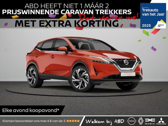 Nissan QASHQAI Tekna Plus + Two Tone e-Power 190 | 12.3" TFT digitale cockpit | Automatische achterklep met handsfree functie (voetsensor) | Blind Spot Warning & Intervention (BSW + BSI)