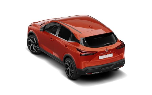 Nissan QASHQAI Tekna Plus + Two Tone e-Power 190 | 12.3" TFT digitale cockpit | Automatische achterklep met handsfree functie (voetsensor) | Blind Spot Warning & Intervention (BSW + BSI)