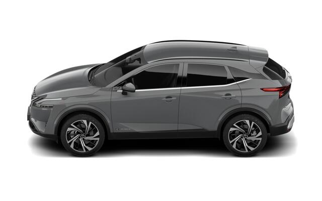 Nissan QASHQAI N-Connecta + Panoramisch glazen dak + Cold Pack e-Power 190 | 12.3" TFT digitale cockpit | Audiosysteem met DAB, Apple Carplay & Android Auto, USB-aansluiting, stuurwielbediening en 6 luidsprekers | Blind Spot Warning & Intervention (BSW + BSI)