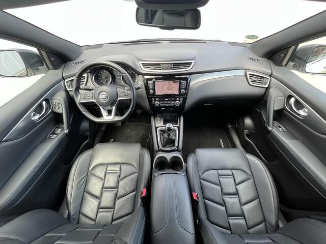 Nissan QASHQAI 1.3 DIG-T Tekna + / 360° Camera / Panoramadak / Apple Carplay & Android Auto / Verwarmde- Voorstoelen en Voorruit / Lederen Bekleding / Keyless Entry & Start / Elektrisch verstelbare voorstoelen met geheugenset bestuurdersstoel / Navigatie full map / Bose