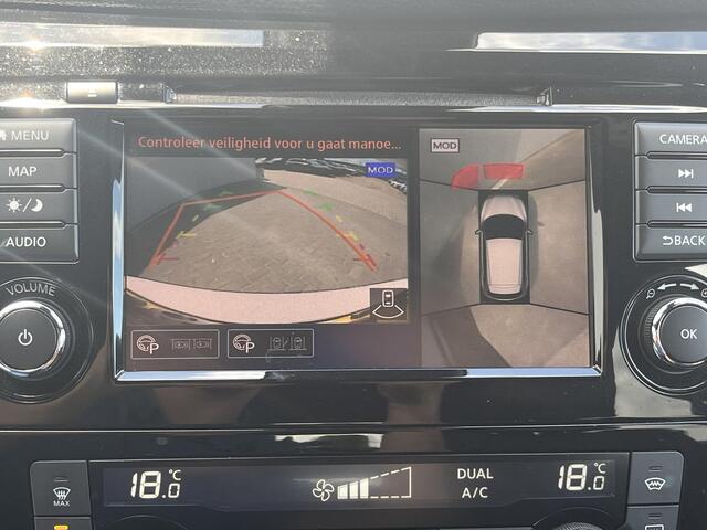 Nissan QASHQAI 1.3 DIG-T Tekna + / 360° Camera / Panoramadak / Apple Carplay & Android Auto / Verwarmde- Voorstoelen en Voorruit / Lederen Bekleding / Keyless Entry & Start / Elektrisch verstelbare voorstoelen met geheugenset bestuurdersstoel / Navigatie full map / Bose