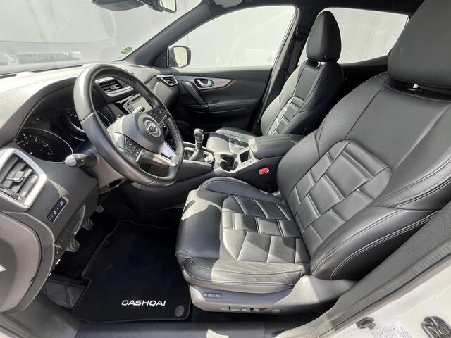 Nissan QASHQAI 1.3 DIG-T Tekna + / 360° Camera / Panoramadak / Apple Carplay & Android Auto / Verwarmde- Voorstoelen en Voorruit / Lederen Bekleding / Keyless Entry & Start / Elektrisch verstelbare voorstoelen met geheugenset bestuurdersstoel / Navigatie full map / Bose