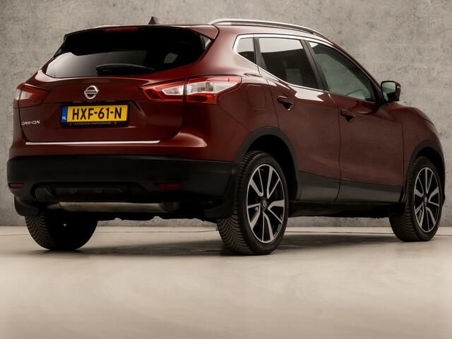 Nissan QASHQAI 1.2 N-Connecta Sport Automaat (PANORAMADAK, NAVIGATIE, 360 CAMERA, LEDER, ELEK SPORTSTOELEN, STOELVERWARMING, GETINT GLAS, CRUISE, NIEUWSTAAT)