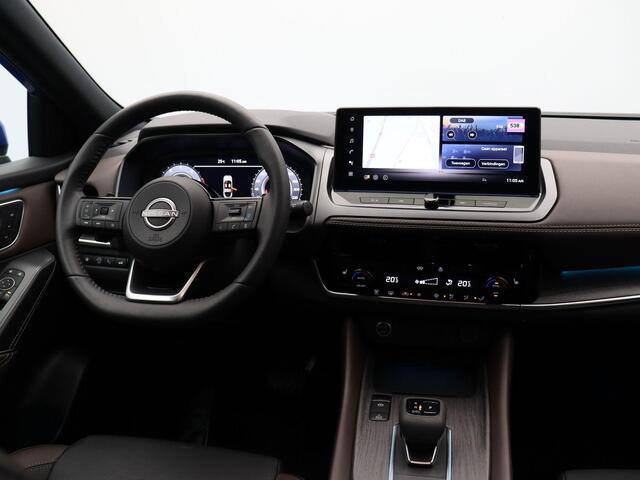 Nissan QASHQAI 1.3 MHEV Xtronic Tekna | Stoel, Stuur en voorruitverwarming | Google intergratie | Lederen bekleding | Head-up Display | rondomzicht camera | Pilot assist |