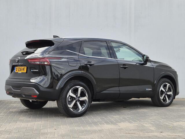 Nissan QASHQAI 1.5 e-Power N-Connecta Automaat / Design Pack / Panoramadak / Allseason banden / Rondomzicht camera / Adaptief CC / Navigatie / Keyless Entry/Start / Climate control / Parkeersensoren voor en achter /