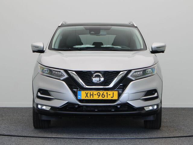 Nissan QASHQAI 1.3 DIG-T Tekna + | Trekhaak! | Lederen Bekleding | Navigatie | Stoelverwarming & Voorruitverwarming | Panorama Dak |