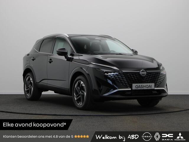 Nissan QASHQAI 1.3 MHEV N-Connecta | Rijklaarprijs!! | 18" Lichtmetalen Velgen | Stoel, Stuur en Voorruitverwarming | Adaptieve Cruise Control | Keyless Entry | Panorama Dak |