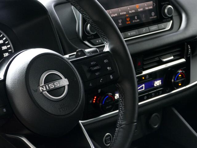 Nissan QASHQAI 1.3 MHEV 160PK NAVI CARPLAY CAMERA STOEL/STUUR/RUIT VERW. LMV PDC ECC LED ADAP.CRUISE 2024