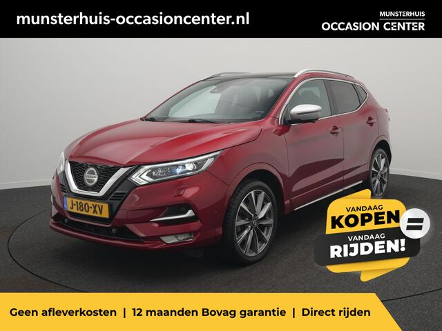 Nissan QASHQAI 1.3 160 PK DIG-T Tekna + - RIJKLAARPRIJS - Automaat - Trekhaak - 360 camera - Panoramadak - Stoelverwarming
