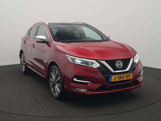Nissan QASHQAI 1.3 160 PK DIG-T Tekna + - RIJKLAARPRIJS - Automaat - Trekhaak - 360 camera - Panoramadak - Stoelverwarming