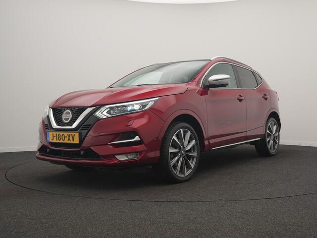 Nissan QASHQAI 1.3 160 PK DIG-T Tekna + - RIJKLAARPRIJS - Automaat - Trekhaak - 360 camera - Panoramadak - Stoelverwarming