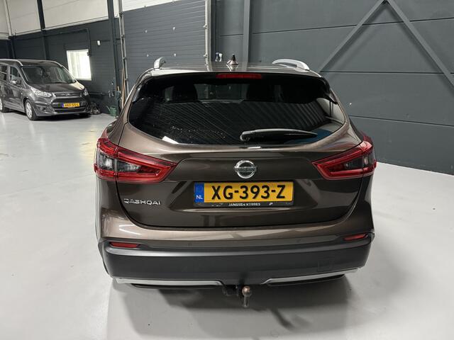 Nissan QASHQAI 1.2 Tekna + LEDER - NAVIGATIE - 360CAMERA - PANORAMADAK - TREKHAAK - ORIG/NL - NAP