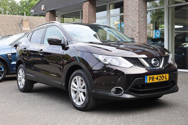 Nissan QASHQAI 1.2 Business Edition STOEL/RUITVERW. LEER PANO 360-CAMERA DAB NAVI CLIMA CRUISE NAP 2XPDC 17''LMV 2xKEYLESS