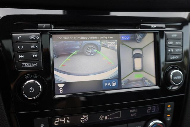 Nissan QASHQAI 1.2 Business Edition STOEL/RUITVERW. LEER PANO 360-CAMERA DAB NAVI CLIMA CRUISE NAP 2XPDC 17''LMV 2xKEYLESS