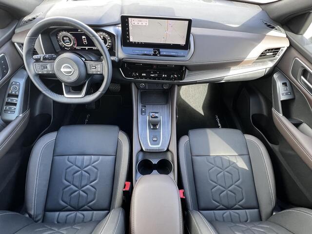 Nissan QASHQAI 1.3 MHEV Xtronic Tekna / Dealer onderhouden / Trekgewicht 1.800 kg / Elektr. klep / HUD / Acaptieve CC / Camera 360° / Navi / Apple Carpay Android / 19" LM wielen / Stuur-, stoel- en voorruitverwarming /