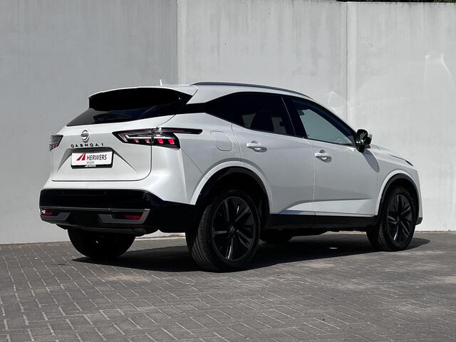 Nissan QASHQAI 1.3 MHEV Xtronic Tekna / Dealer onderhouden / Trekgewicht 1.800 kg / Elektr. klep / HUD / Acaptieve CC / Camera 360° / Navi / Apple Carpay Android / 19" LM wielen / Stuur-, stoel- en voorruitverwarming /
