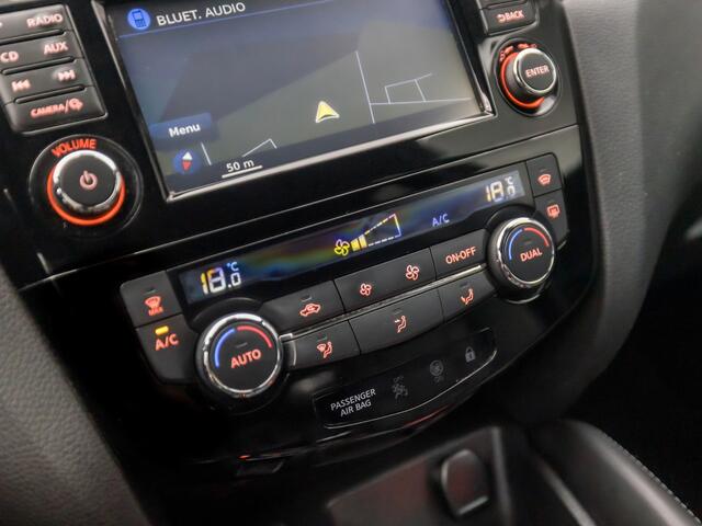 Nissan QASHQAI 1.2 Tekna Sport (PANORAMADAK, APPLE CARPLAY, MEMORY SEATS, LEDER, STOELVERWARMING, 360 CAMERA, ZWART HEMEL, GETINT GLAS, NIEUWE APK, NIEUWSTAAT)