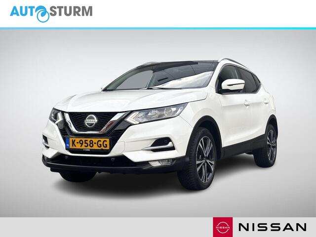 Nissan QASHQAI 1.3 DIG-T N-Connecta Design Pack | Trekhaak | Panoramadak | Apple Carplay/Android Auto | 360° Camera | Keyless Entry | Navigatie | DAB | Rijklaarprijs!
