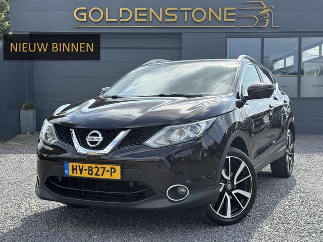Nissan QASHQAI 1.2 Tekna 1e Eigenaar,Navi,Clima,Pano,Camera,Cruise,Trekhaak,Leder,N.A.P,APK tot 01-2026