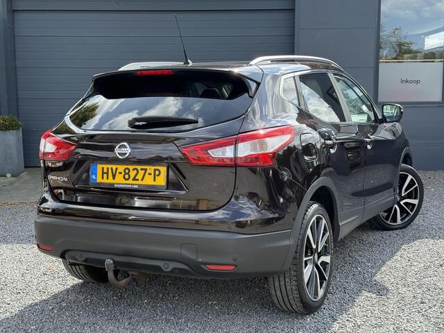 Nissan QASHQAI 1.2 Tekna 1e Eigenaar,Navi,Clima,Pano,Camera,Cruise,Trekhaak,Leder,N.A.P,APK tot 01-2026
