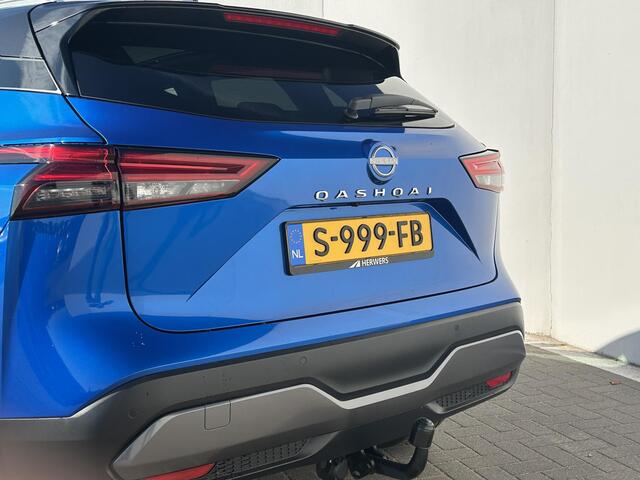 Nissan QASHQAI 1.3 MHEV Tekna / Apple carplay & Android auto / Navigatie / Head-up Display / Trekhaak ( trekgewicht 1.800 KG ) / Elektrisch verstelbare bestuurdersstoel / Panoramadak