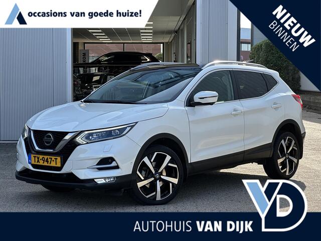 Nissan QASHQAI 1.2 Tekna | Leder/Pano-dak/19-inch/Navi/Camera/Cruise