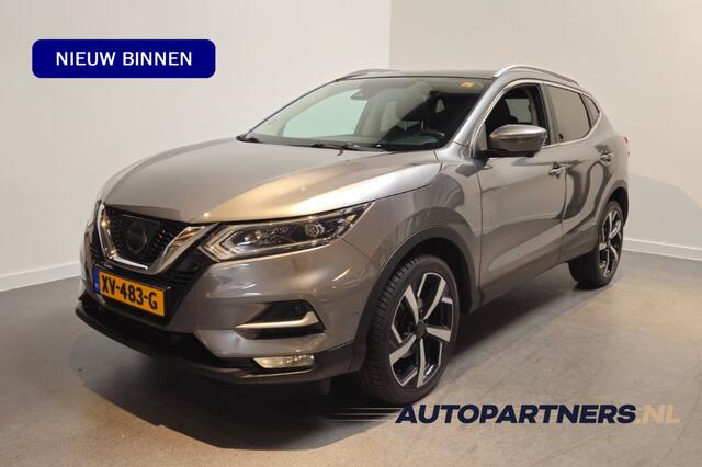 Nissan QASHQAI 1.2 Tekna + - Stoelverwarming - Panoramadak - Bose Audio - 360 camera - Dodehoek detectie - 19'