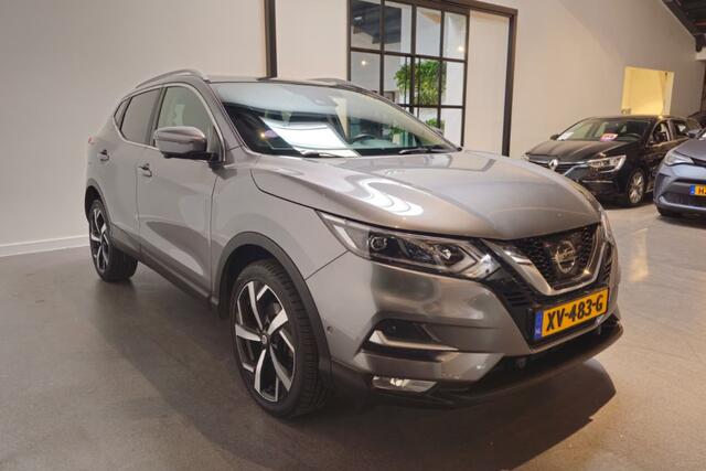 Nissan QASHQAI 1.2 Tekna + - Stoelverwarming - Panoramadak - Bose Audio - 360 camera - Dodehoek detectie - 19'