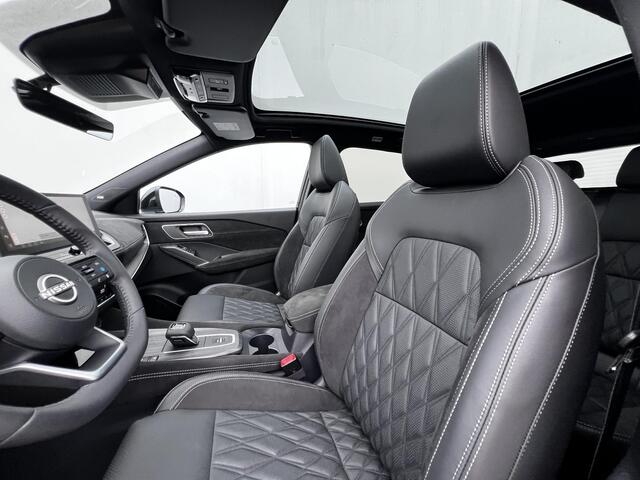 Nissan QASHQAI 1.3 MHEV Xtronic Tekna Plus Automaat / ¤ 4.000,- KORTING / Lederen bekleding/Alcantara/Panorama dak/