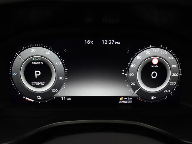 Nissan QASHQAI N-Design + Panoramisch glazen dak + Cold Pack e-Power 190 | 12.3" TFT digitale cockpit | Audiosysteem met DAB, Apple Carplay & Android Auto, USB-aansluiting, stuurwielbediening en 6 luidsprekers | Blind Spot Warning & Intervention (BSW + BSI)