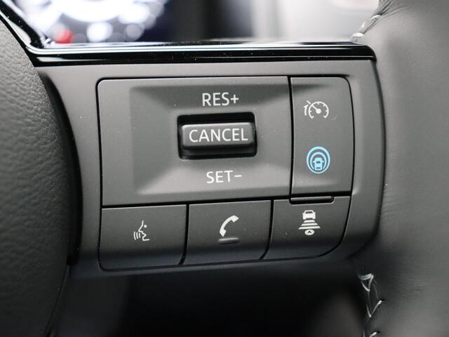 Nissan QASHQAI N-Design + Panoramisch glazen dak + Cold Pack e-Power 190 | 12.3" TFT digitale cockpit | Audiosysteem met DAB, Apple Carplay & Android Auto, USB-aansluiting, stuurwielbediening en 6 luidsprekers | Blind Spot Warning & Intervention (BSW + BSI)