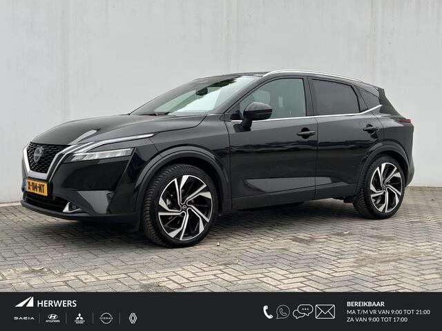 Nissan QASHQAI 1.3 MHEV Xtronic Tekna Plus / Trekhaak (1.800 KG ) / All season banden / Panoramadak / Elektrische kofferbak / Bose geluidsinstallatie