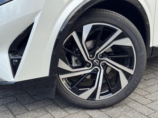 Nissan QASHQAI Tekna Plus 1.3 MHEV 158PK Xtronic Automaat Navigatie, Rondomzichtcamera, Leder & Alcantara, Panoramadak, Stoel, Stuur & Voorruitverwarming, Massage, Memory