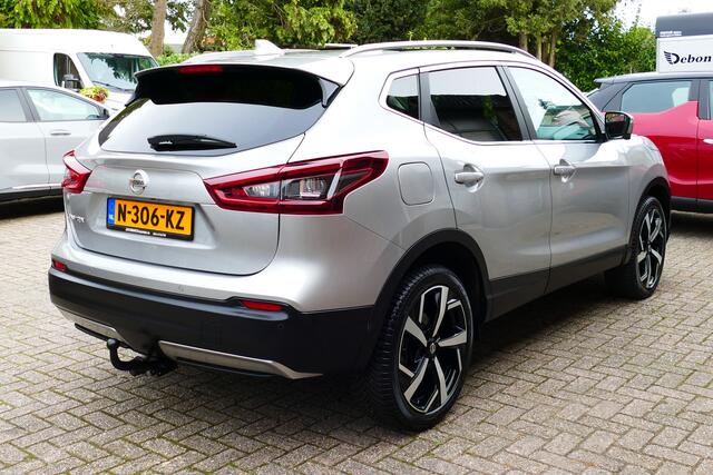 Nissan QASHQAI 1.3 160pk DIG-T Tekna + Panodak, 360 Camera, Leer, 19"LMV, Haak 1500kg