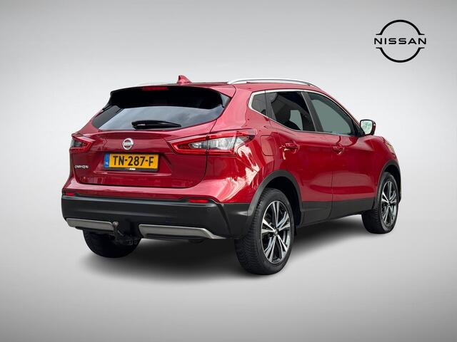 Nissan QASHQAI 1.2 N-Connecta Design Pack | Trekhaak | Navigatie | 360° Camera | Panoramadak | Keyless Entry | Cruise & Climate Control | Rijklaarprijs!