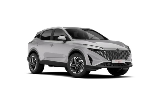 Nissan QASHQAI N-Connecta + Panoramisch glazen dak + Cold Pack e-Power 190 | 12.3" TFT digitale cockpit | Audiosysteem met DAB, Apple Carplay & Android Auto, USB-aansluiting, stuurwielbediening en 6 luidsprekers | Blind Spot Warning & Intervention (BSW + BSI)