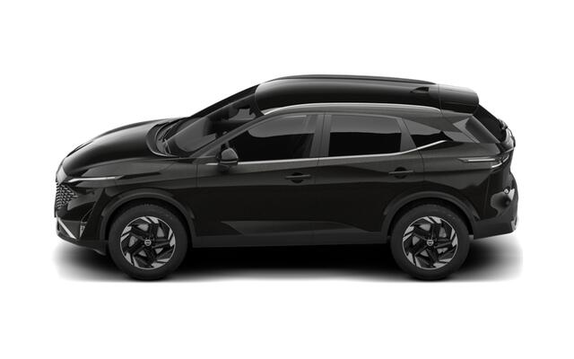 Nissan QASHQAI N-Connecta + Panoramisch glazen dak + Cold Pack e-Power 190 | 12.3" TFT digitale cockpit | Audiosysteem met DAB, Apple Carplay & Android Auto, USB-aansluiting, stuurwielbediening en 6 luidsprekers | Blind Spot Warning & Intervention (BSW + BSI)