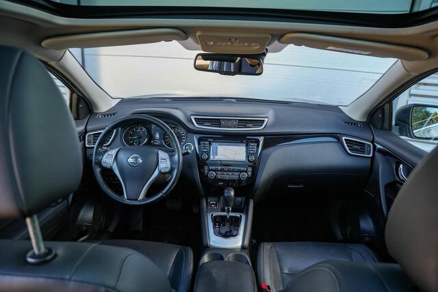 Nissan QASHQAI 1.2 Tekna Pano Navi Camera 19"L.M. Leder Airco Stoelverw.