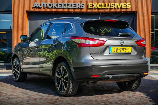 Nissan QASHQAI 1.2 Tekna Pano Navi Camera 19"L.M. Leder Airco Stoelverw.