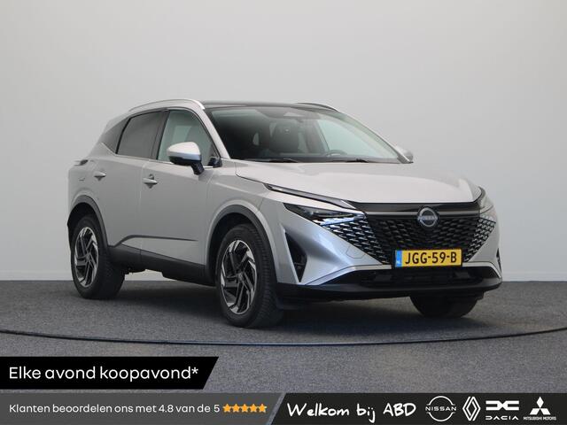 Nissan QASHQAI 158pk MHEV Xtronic N-Connecta | Stoel, stuur en voorruitverwarming | Elektrische Achterklep | Head-up display | google integratie | Panoramadak |