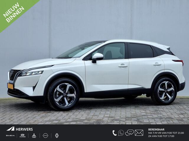 Nissan QASHQAI 1.3 MHEV N-Connecta / Trekhaak ( 1.400 kg ) / All season banden / Apple carplay / Android auto / Panoramadak / Adaptieve cruise control
