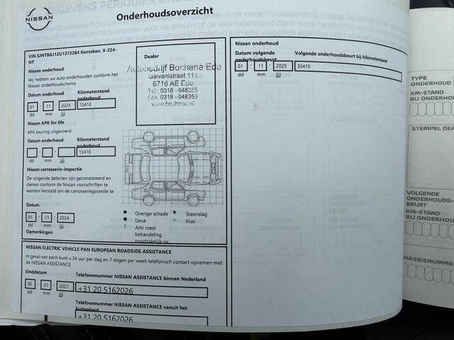 Nissan QASHQAI 1.5 e-Power Tekna Plus / All Season banden / Lederen bekleding met massagefunctie / Head-up Display / Elektrische kofferbak / Panoramadak /
