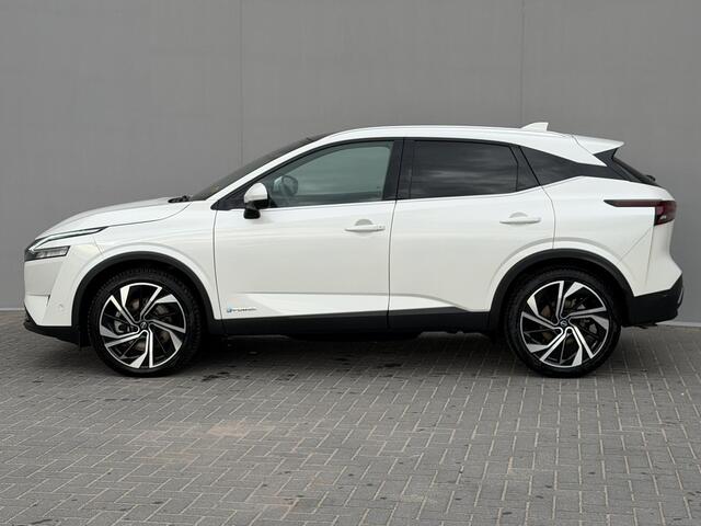 Nissan QASHQAI 1.5 e-Power Tekna Plus / All Season banden / Lederen bekleding met massagefunctie / Head-up Display / Elektrische kofferbak / Panoramadak /