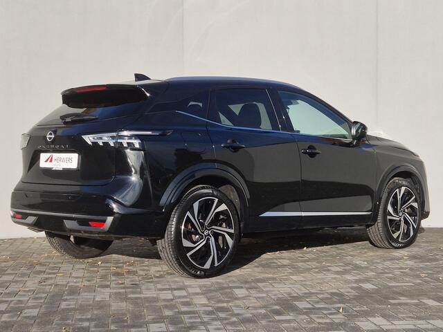 Nissan QASHQAI 1.3 MHEV Xtronic Tekna Plus / Nieuw Model / Facelift / 1800kg Trekgewicht / HUD / Apple Carplay Android Auto / Panoramadak / Stuur-, Stoel en Voorruitverwarming / Elektrische achterklep / Stoel met massage functie