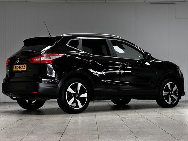 Nissan QASHQAI 1.2 N-Vision/ Trekhaak/ 360° Camera/ 18'' LMV/ Panorama-Dak/ Stoelverw./ Lane-Assist./ Zwarte-Hemel/ Keyless/ Half-Leder - Alcantara/ DAB+/ Bluetooth/ Elek. Stoel(en)/ Grootlicht Assist./ Dakrails/ Extra g