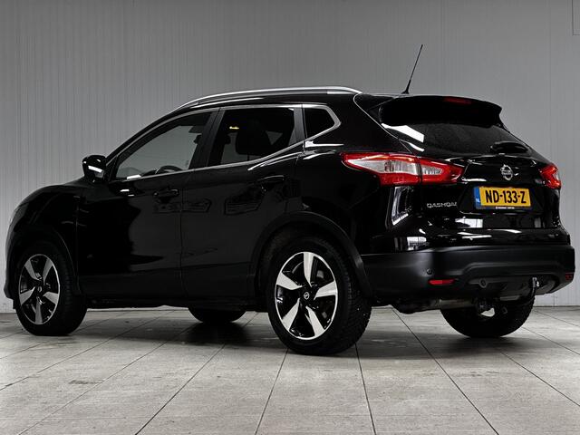 Nissan QASHQAI 1.2 N-Vision/ Trekhaak/ 360° Camera/ 18'' LMV/ Panorama-Dak/ Stoelverw./ Lane-Assist./ Zwarte-Hemel/ Keyless/ Half-Leder - Alcantara/ DAB+/ Bluetooth/ Elek. Stoel(en)/ Grootlicht Assist./ Dakrails/ Extra g