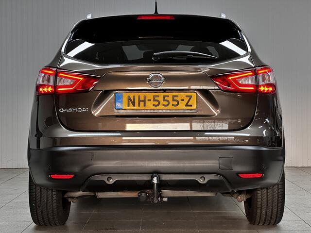 Nissan QASHQAI 1.2 Business Edition/ Trekhaak/ 18'' LMV/ Panorama-Dak/ 360° Camera/ Leder/ Elek. Stoel(en)/ DAB+/ Keyless/ LED Koplampen/ Lane-Assist./ Camera/ PDC V+A/ Grootlicht Assist./ Navi/ Cruise/ Bluetooth.